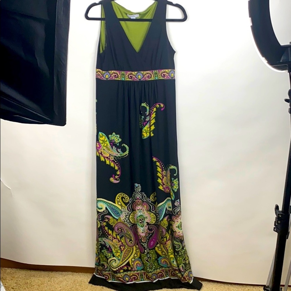 Printed Maxi Dress